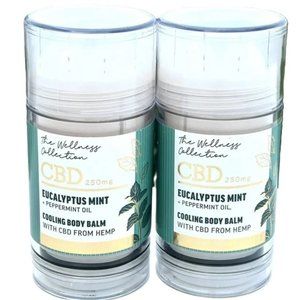 Bath & Body Works The Wellness Collection EUCALYPTUS MINT Cooling Balm New 2 Set